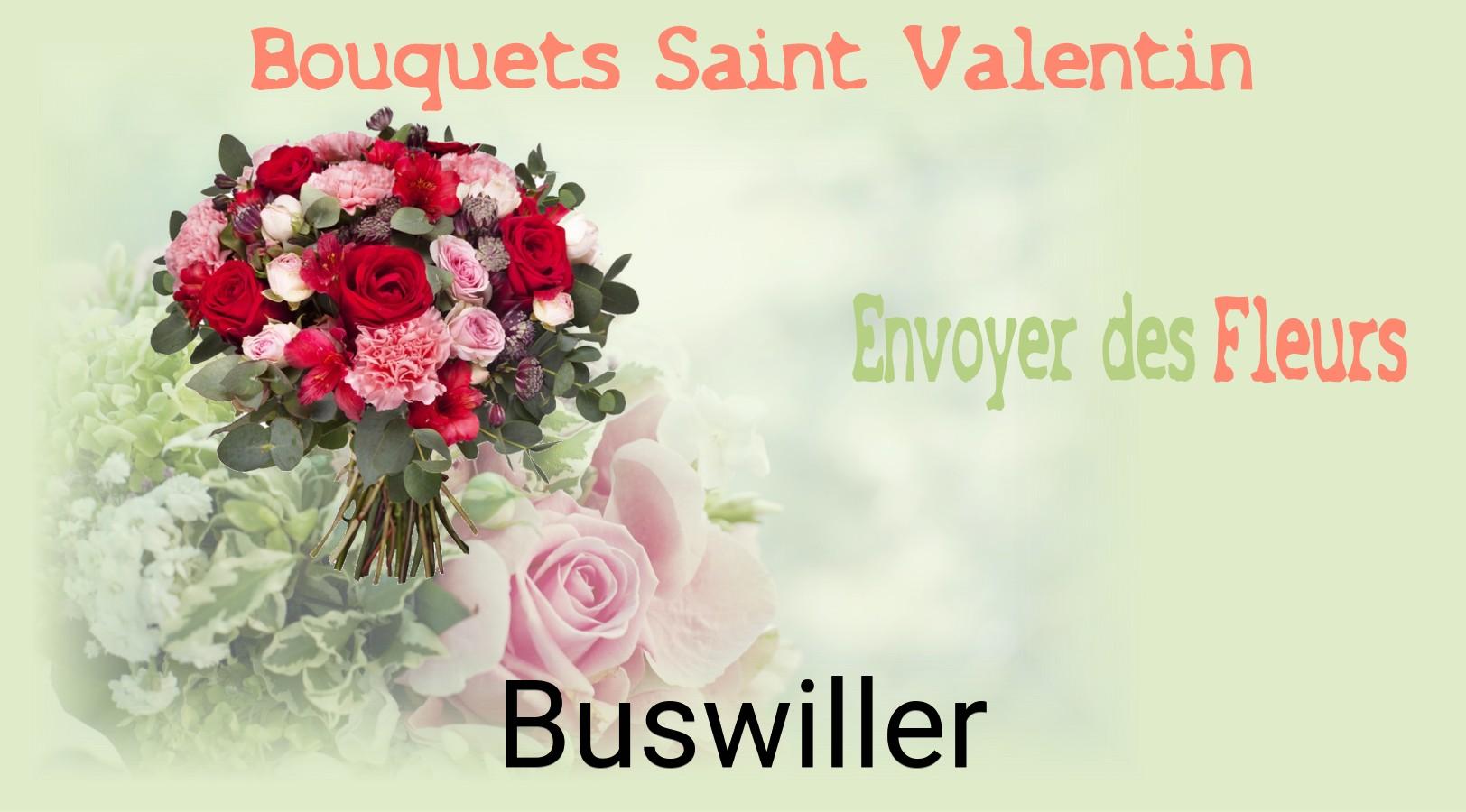 Roses de Saint-Valentin livrées à Buswiller